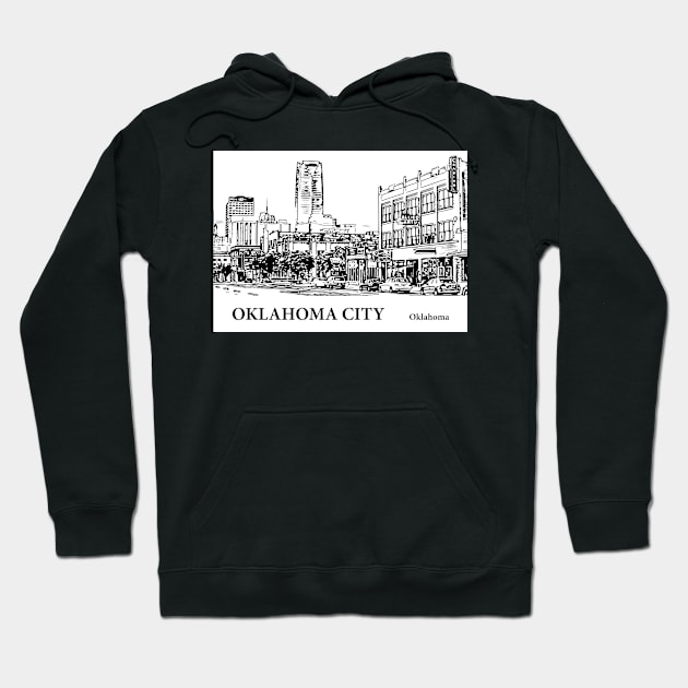 Oklahoma City - Oklahoma Hoodie by Lakeric